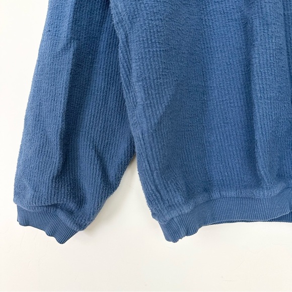 Vintage Universal Studios Corduroy Crewneck Sweatshirt Blue - Picture 9 of 9